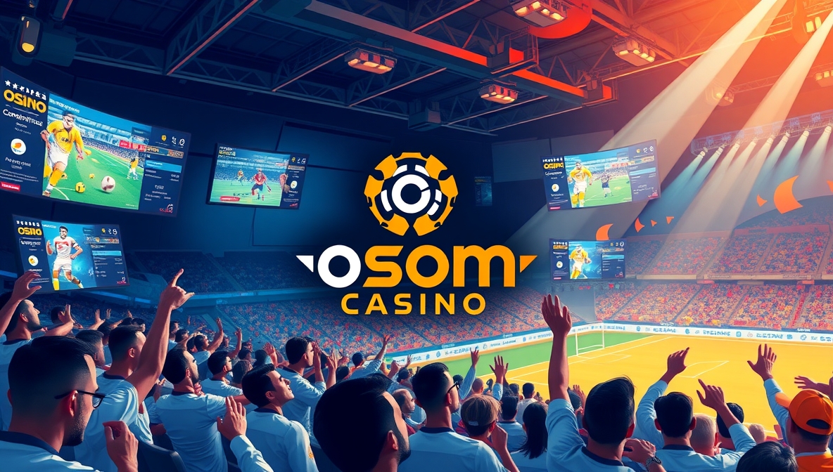 Sports betting platform with live odds at Osom Casino